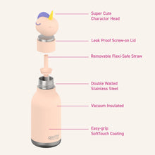 Carica l'immagine nel visualizzatore di Gallery, Bottiglia termica 460 ml "Sparkle the Unicorn" Bestie by Asobu