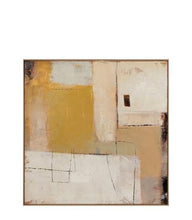 Carica l'immagine nel visualizzatore di Gallery, Quadro astratto 100x100 "L'oca Nera"