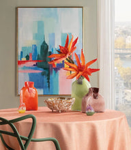 Carica l'immagine nel visualizzatore di Gallery, Quadro Skyline 90x120 "L'oca Nera"