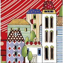 Carica l'immagine nel visualizzatore di Gallery, Orologio "Paese Mio" Rosso Egan