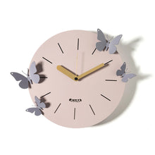 Carica l'immagine nel visualizzatore di Gallery, Orologio "Battito d'Ali" Gelso/Glicine Arti&amp;Mestieri
