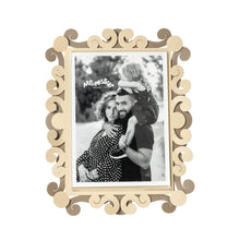 Carica l'immagine nel visualizzatore di Gallery, Porta Foto "Kokò" Grande Verticale beige/crema Arti&amp;Mestieri
