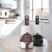 Carica l'immagine nel visualizzatore di Gallery, Porta Rotolo "Da domani mi metto a dieta" Arti&amp;Mestieri
