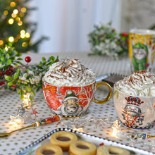 Carica l&#39;immagine nel visualizzatore di Gallery, Tazza Colazione Natale &quot;Renna&quot; 530 ml Egan
