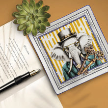 Carica l&#39;immagine nel visualizzatore di Gallery, Vassoio 19x19 Human Essence Elefante &quot;Wisdom&quot; Egan
