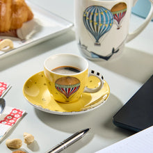 Carica l'immagine nel visualizzatore di Gallery, Set 2 Tazzine da Caffè "Giramondo" Giallo Egan
