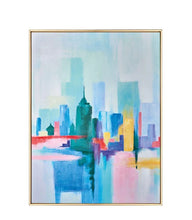 Carica l'immagine nel visualizzatore di Gallery, Quadro Skyline 90x120 "L'oca Nera"
