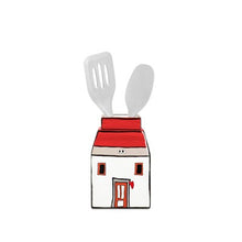 Carica l'immagine nel visualizzatore di Gallery, Porta utensili - Vaso "Le Casette" Rosso Egan
