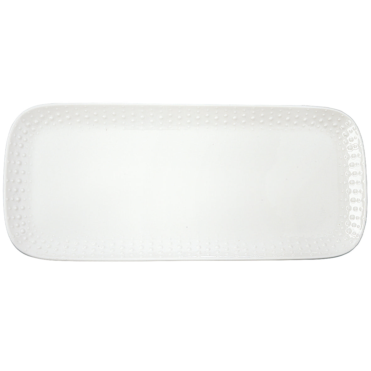 Piatto da portata in porcellana 36x16 