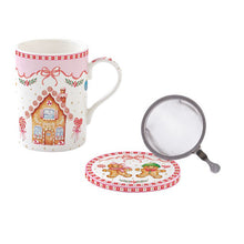 Carica l&#39;immagine nel visualizzatore di Gallery, Tisaniera 350 ml &quot;Sweet Christmas&quot; Easy Life
