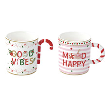 Carica l&#39;immagine nel visualizzatore di Gallery, Set 2 Mug 350 ml &quot;Christmas Twist&quot; Easy Life
