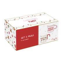 Carica l&#39;immagine nel visualizzatore di Gallery, Set 2 Mug 350 ml &quot;Christmas Twist&quot; Easy Life
