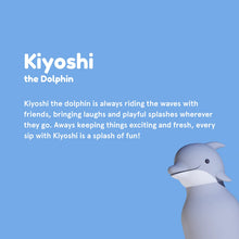 Carica l'immagine nel visualizzatore di Gallery, Bottiglia termica 460 ml "Kiyoshi the Dolphin" Bestie by Asobu
