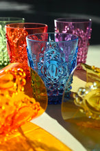 Carica l&#39;immagine nel visualizzatore di Gallery, Set 6 Bicchieri Acqua Multicolor “Baroque&amp;Rock” Baci Milano
