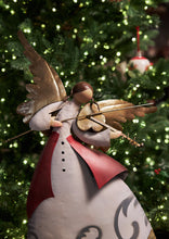 Carica l&#39;immagine nel visualizzatore di Gallery, Angelo con violino in metallo 90 cm. &quot;Stile Nordico&quot;
