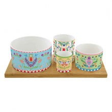Carica l&#39;immagine nel visualizzatore di Gallery, Set Aperitivo &quot;Spring Folk&quot; Easy Life
