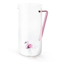 Carica l'immagine nel visualizzatore di Gallery, Caraffa in vetro borosilicato 1,2 lt. "Fenicottero" WD Lifestyle
