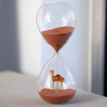 Carica l'immagine nel visualizzatore di Gallery, Clessidra in vetro borosilicato "Cammello" WD Lifestyle
