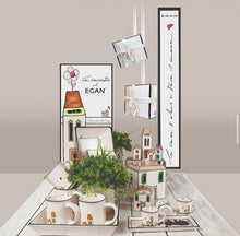 Carica l&#39;immagine nel visualizzatore di Gallery, Set 2 Mug &quot;Le Casette&quot; Egan
