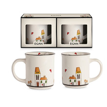 Carica l&#39;immagine nel visualizzatore di Gallery, Set 2 Mug &quot;Le Casette&quot; Egan
