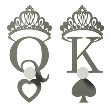 Carica l'immagine nel visualizzatore di Gallery, Set 2 Ganci Appendiabiti "The Queen" Arti&amp;Mestieri

